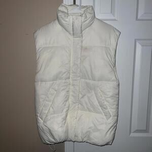 Abercrombie & Fitch Women's Off white vest